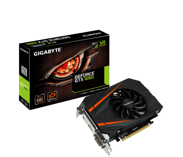 Gigabyte GeForce GTX 1060 Mini ITX OC 3GB GDDR5 - 323946 - zdjęcie